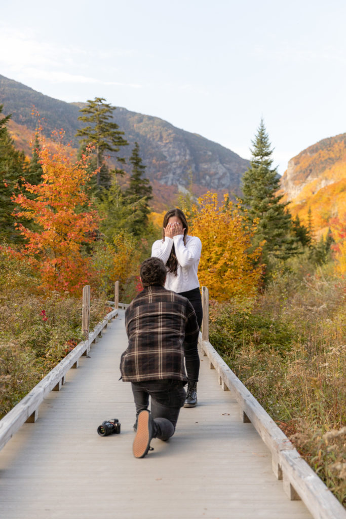 Fall Proposal in Stowe Vermont 